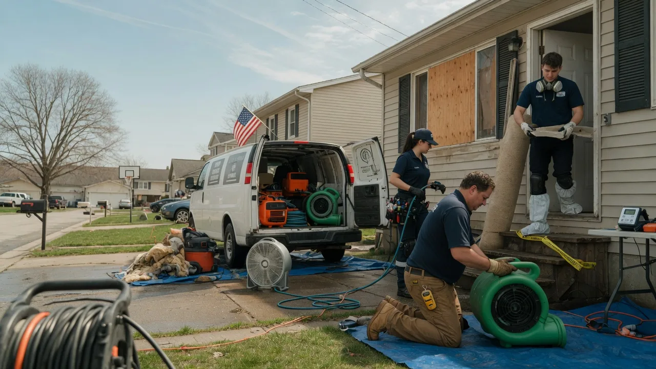 Water Damage Restoration in Kenefic, OK near me